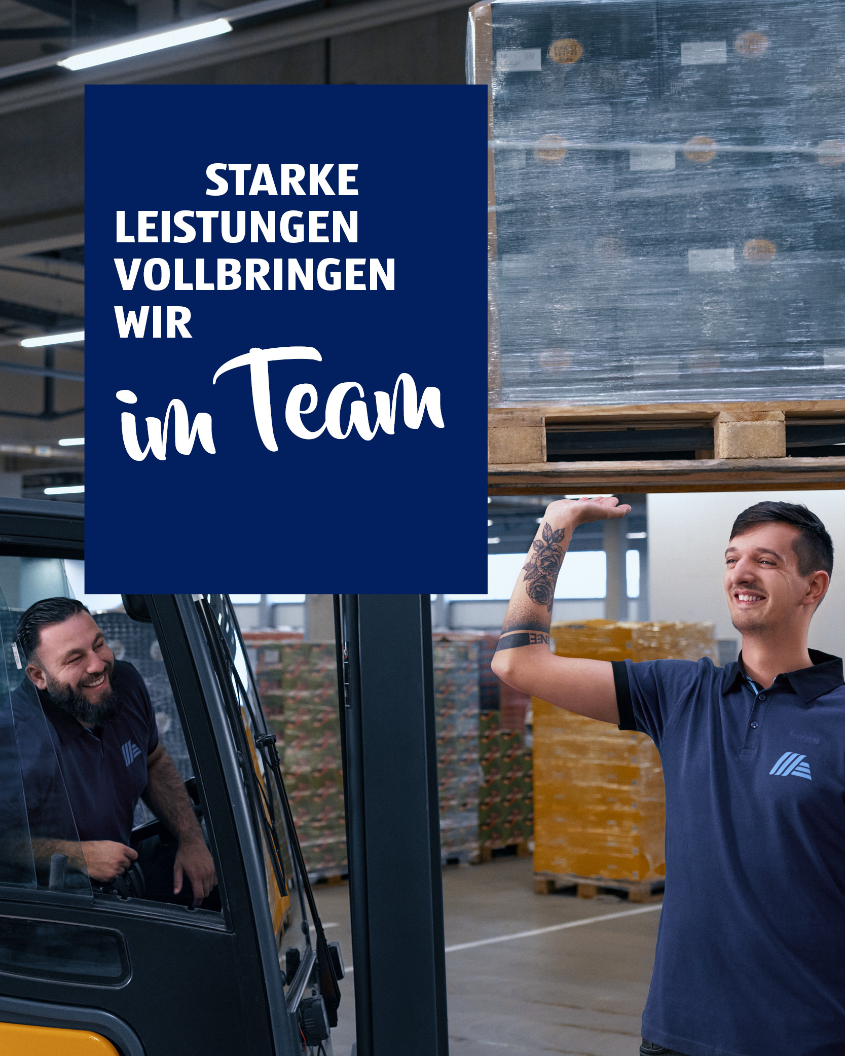 Arbeiten in der Logistik bei ALDI SUISSE