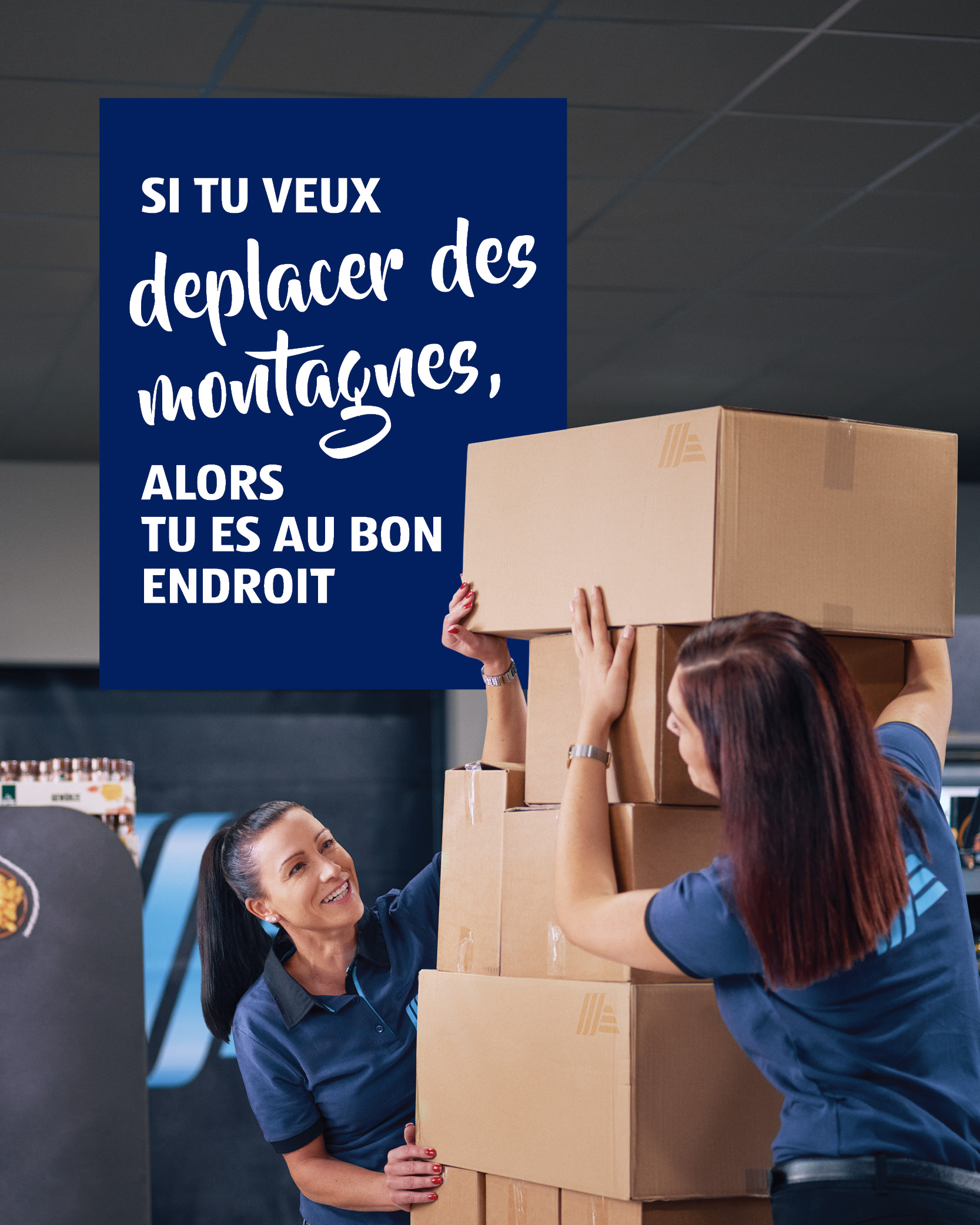 Travailler dans la vente