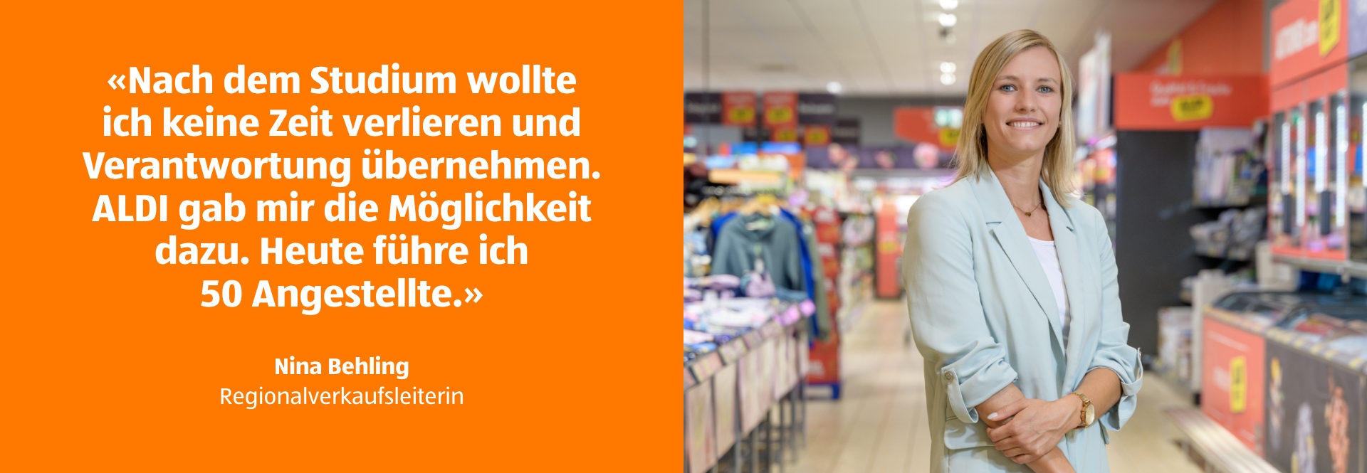 Area Manager bei ALDI SUISSE ALDI SUISSE