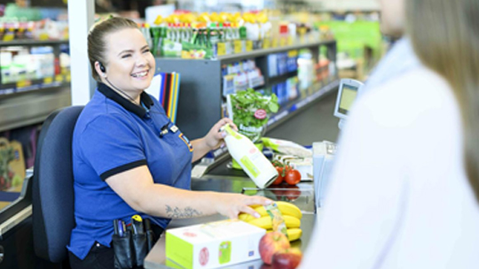 Lavorare alle moderne casse dotate di scanner