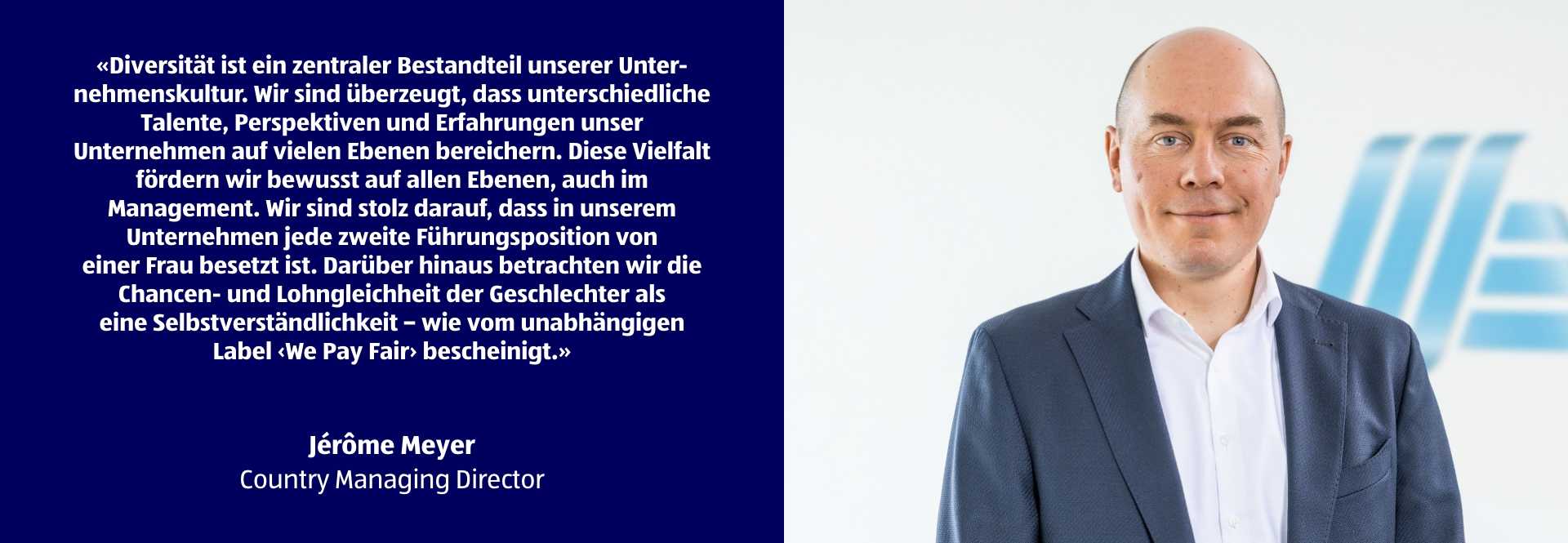 Abbildung eines Mannes der lächelt.